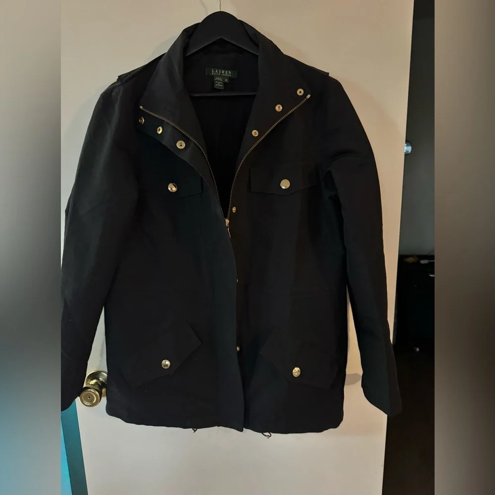 Ralph Lauren Utility Jacket with Gold  Accents.